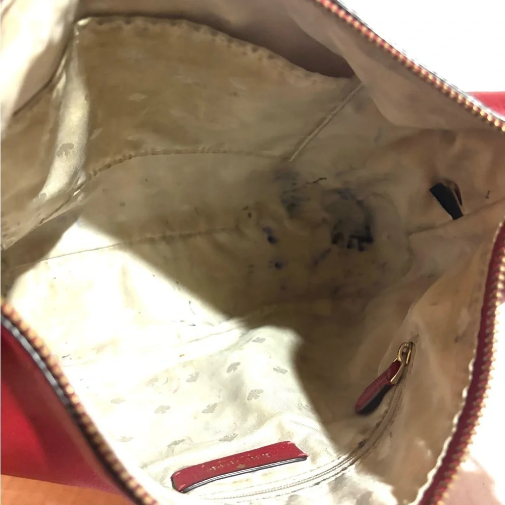 Kate Spade Red Leather crossbody Bag